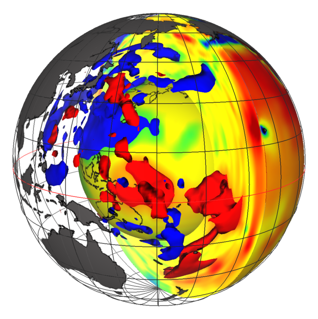 3-D Visualization Of Global Seismic Tomography Model